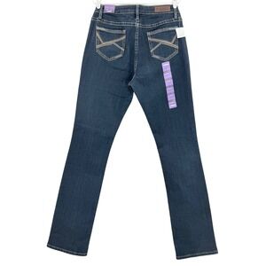 Rock & Roll Denim Tall Women's Blue Jeans W32 L38 Stretch Boot Cut Mid Rise NWT